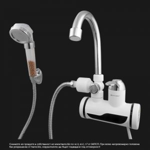 Нагревател за вода с душ комплект Synchro AQN-9E-2Tsh/3kW