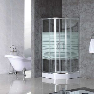 Душ кабина овална, SK-S-002, 100х100х195см.