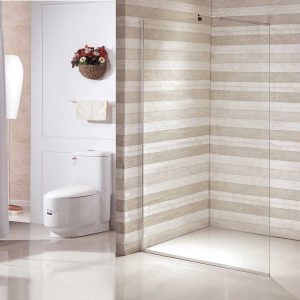 Параван за баня стъклен SK-S-077 90×190см