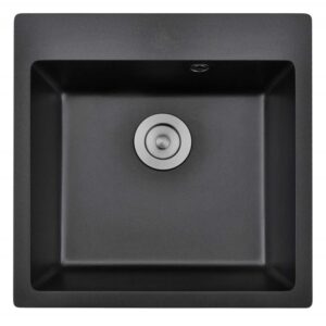 Гранитна мивка ICGS 5050 BLACK