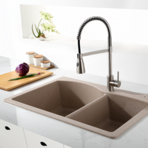 Гранитна мивка ICGS 8401 пясъчна – Inter Ceramic