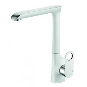 Смесител за кухня Калия ICF 7317117W 7313 бял – Inter Ceramic