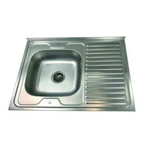 Кухненска мивка инокс ICK 8660A R с десен плот – Inter Ceramic