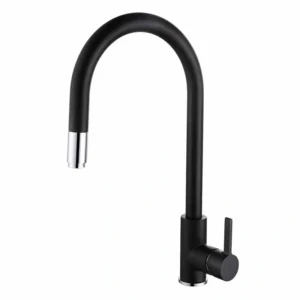 Гранитен смесител за кухня Inter Ceramic ICF 263006 Black