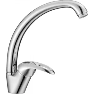 Стоящ кухненски смесител Inter Ceramic Оливия ICF 7113030C M7313 – висок чучур, хром