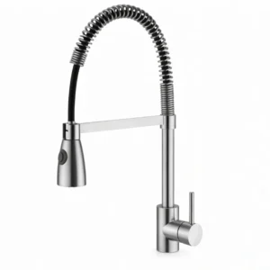 Кухненски смесител стоящ Inter Ceramic TEMPICO ICF 7106012 7313 с изтеглящ душ