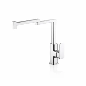Месингов смесител за кухня Inter Ceramic ICF 7163185 висок с удължено рамо
