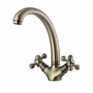 Смесител за кухня Inter Ceramic Algara ICF 7002851BR  двуръкохватков