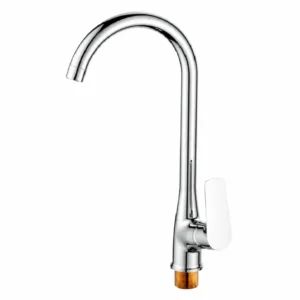 Стоящ смесител за кухня от месинг с покритие хром Inter Ceramic Емма ICF 7005007C M7119