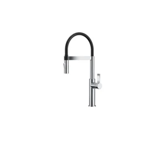 Хром смесител за кухня Inter Ceramic ICF 7169184C с изтеглящ душ