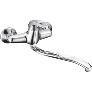 Стенен смесител за кухня с една ръкохватка Inter Ceramic Olivia 5110030C хром покритие