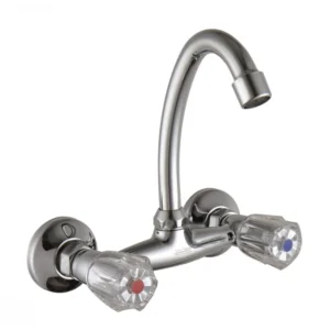 Стенен смесител за кухня Inter Ceramic Dunav 5018718 7119 хром