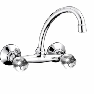 Двуръкохватков смесител за кухня Inter Ceramic Klier ICF 5015838C M7119