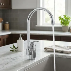 Смесител за кухня с висок чучур Synchro BZ8831-5 – хром